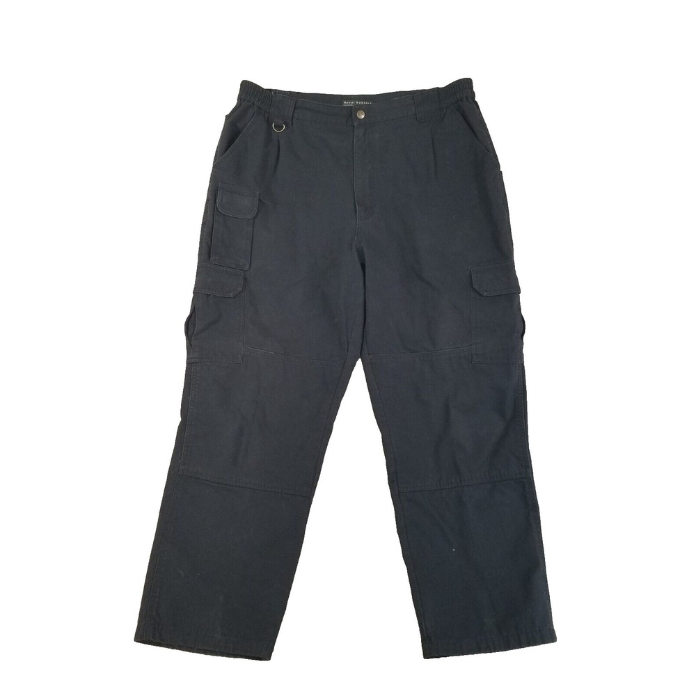 Royal Robbins outdoor cargo pants men's 40‎ x 32 blue comfort waist cotton
